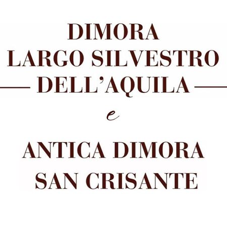 Vila Dimora Largo Silvestro Dell'Aquila- Centro Storico Exteriér fotografie